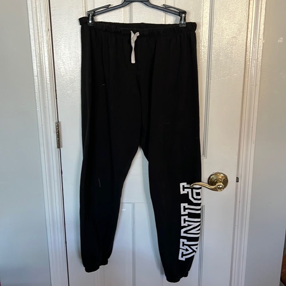 Pink joggers